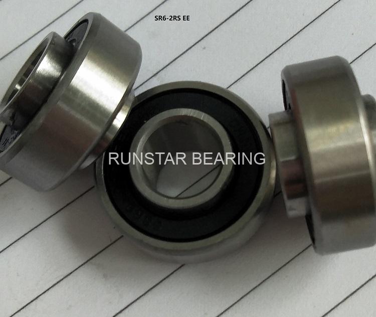 industrial ball bearings R4-2RS EE