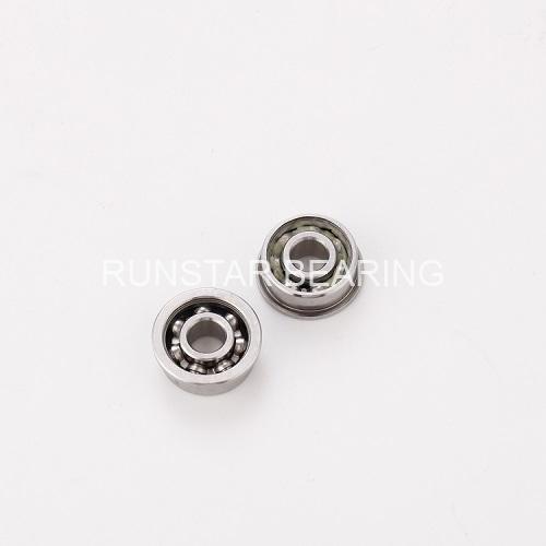 metric flanged ball bearings F695