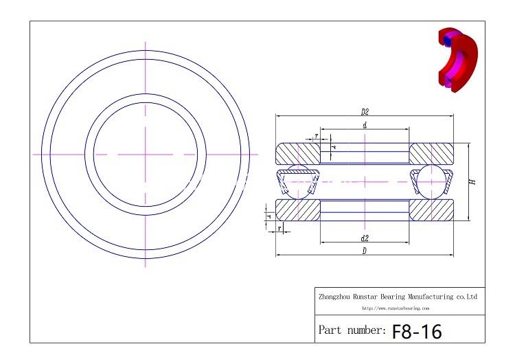 miniature thrust ball bearings f8 16 d 1 miniature thrust ball bearings f8 16 d 1