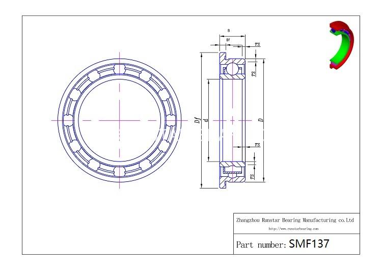 7mm ball bearing smf137 d 1