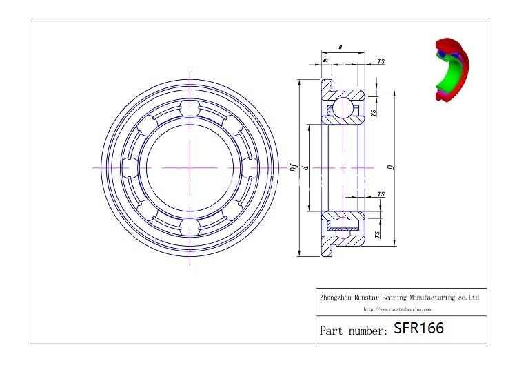 bearing factory sfr166 d