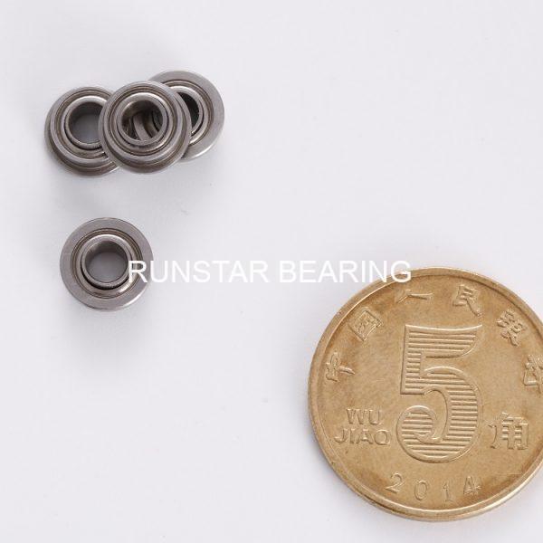flanged miniature ball bearing fr144zz ee