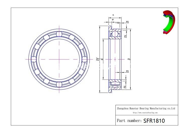 micro ball bearings sfr1810 d 1